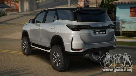 2022 Toyota Fortuner Legender Full interior für GTA San Andreas