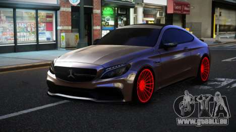 Mercedes-Benz C63S AMG Qoyihi pour GTA 4