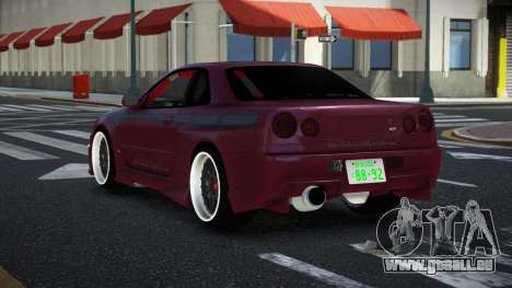 Nissan Skyline R33 Kivojile pour GTA 4