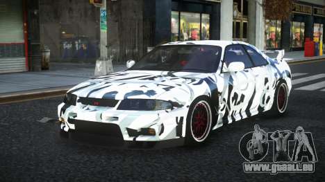 Nissan Skyline R33 Joroca S12 pour GTA 4