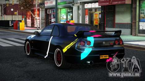 Nissan Skyline R33 Joroca S14 pour GTA 4