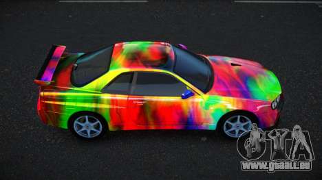 Nissan Skyline R34 Bassty S14 für GTA 4