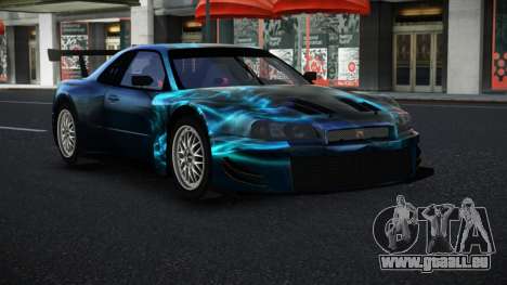 Nissan Skyline R34 GT-R Morley S6 für GTA 4