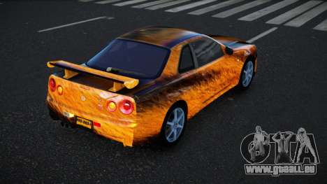 Nissan Skyline R34 Bassty S7 pour GTA 4