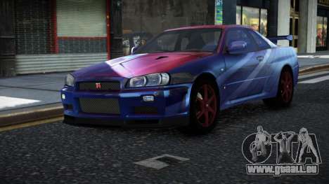 Nissan Skyline R34 Nolia S6 für GTA 4