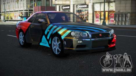 Nissan Skyline R34 Bassty S9 pour GTA 4