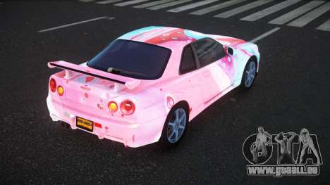 Nissan Skyline R34 Bassty S4 für GTA 4