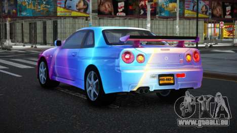 Nissan Skyline R34 Bassty S8 für GTA 4