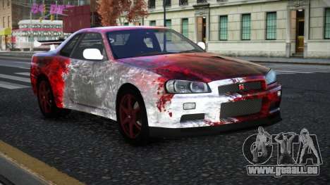 Nissan Skyline R34 Nolia S10 pour GTA 4