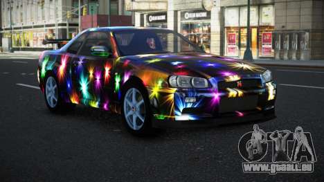 Nissan Skyline R34 Bassty S2 pour GTA 4