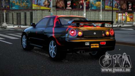 Nissan Skyline R34 Bassty S12 pour GTA 4