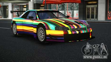 Nissan Skyline R34 GT-R Morley S8 pour GTA 4