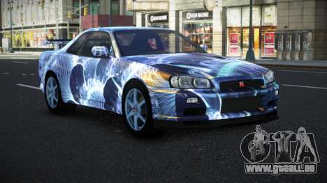 Nissan Skyline R34 Bassty S3 pour GTA 4