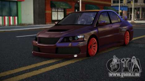 Mitsubishi Lancer Evolution VIII Ecal pour GTA 4