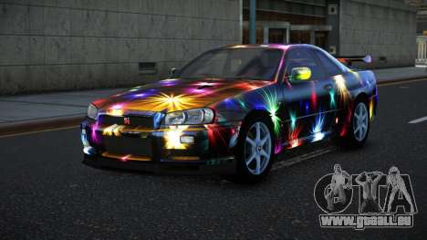 Nissan Skyline R34 Bassty S2 pour GTA 4