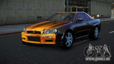 Nissan Skyline R34 Bassty S7 pour GTA 4