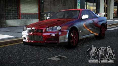 Nissan Skyline R34 Nolia S10 pour GTA 4
