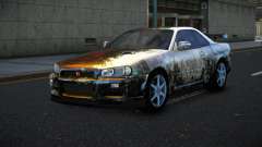Nissan Skyline R34 Bassty S5 für GTA 4