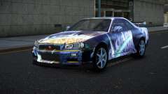 Nissan Skyline R34 Bassty S3 für GTA 4