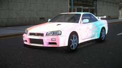 Nissan Skyline R34 Bassty S4 für GTA 4