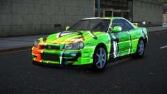 Nissan Skyline R34 Bassty S1 für GTA 4