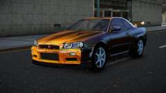 Nissan Skyline R34 Bassty S7 für GTA 4