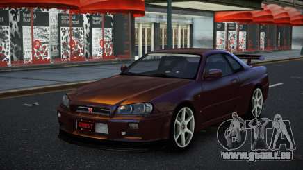 Nissan Skyline R34 Aheg pour GTA 4