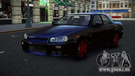 Nissan Skyline R34 Evaw pour GTA 4