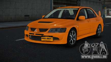 Mitsubishi Lancer Evolution VIII Howuqugaf pour GTA 4