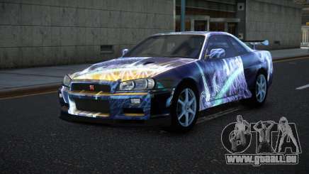 Nissan Skyline R34 Bassty S3 pour GTA 4