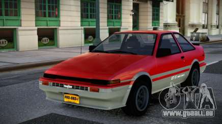Toyota AE86 Codpay pour GTA 4