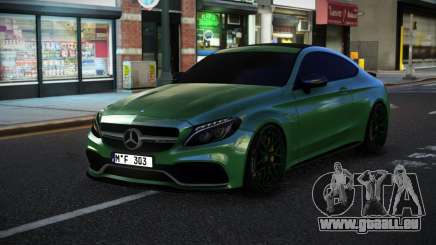 Mercedes-Benz C63S AMG Loqlom pour GTA 4