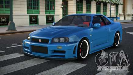 Nissan Skyline R34 Ozib für GTA 4