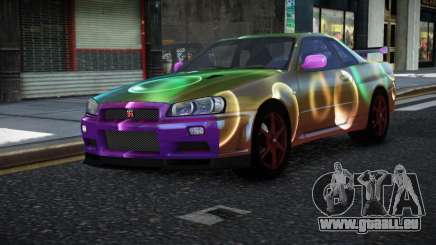 Nissan Skyline R34 Nolia S2 für GTA 4