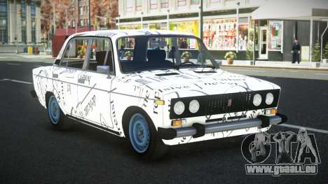 VAZ 2106 Bejala S5 pour GTA 4