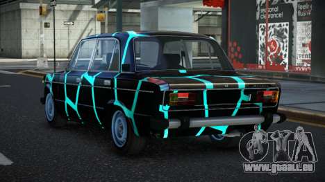 VAZ 2106 Bejala S2 für GTA 4