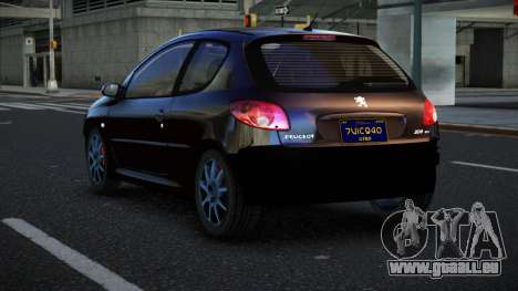 Peugeot 206 Bovejay für GTA 4