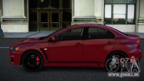 Mitsubishi Lancer Evolution X Rehudi für GTA 4