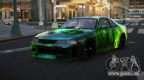 Nissan Skyline R33 Mexron S14 für GTA 4