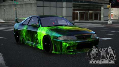 Nissan Skyline R33 Mexron S14 für GTA 4