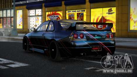 Nissan Skyline R33 Mexron S1 pour GTA 4
