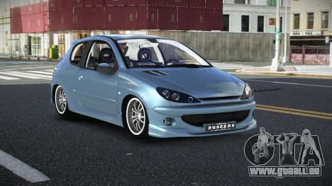 Peugeot 206 Diwaqigo für GTA 4
