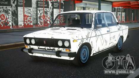 VAZ 2106 Bejala S5 pour GTA 4
