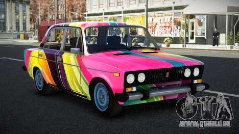 VAZ 2106 Bejala S3 pour GTA 4