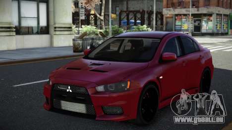 Mitsubishi Lancer Evolution X Rehudi für GTA 4