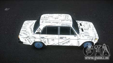 VAZ 2106 Bejala S5 pour GTA 4