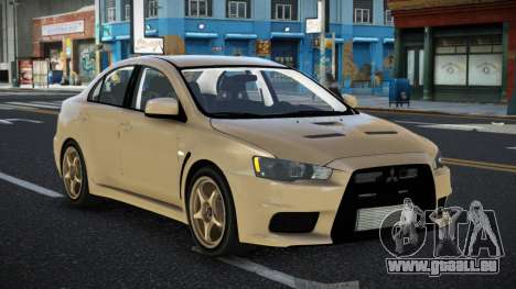Mitsubishi Lancer Evolution X Comub pour GTA 4