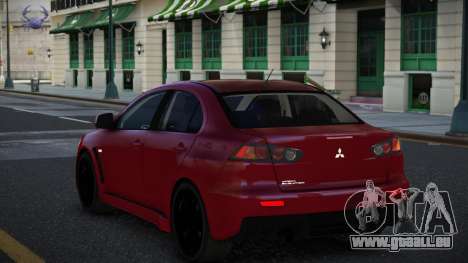 Mitsubishi Lancer Evolution X Rehudi für GTA 4