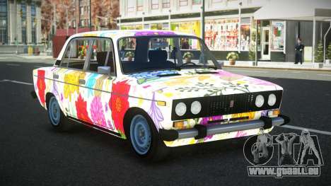 VAZ 2106 Bejala S7 pour GTA 4