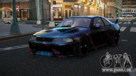 Nissan Skyline R33 Mexron S1 pour GTA 4